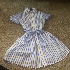 Blue and white Ralph Lauren dress